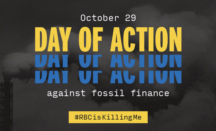 Defund Climate Chaos global day of action in 26 countries this Friday